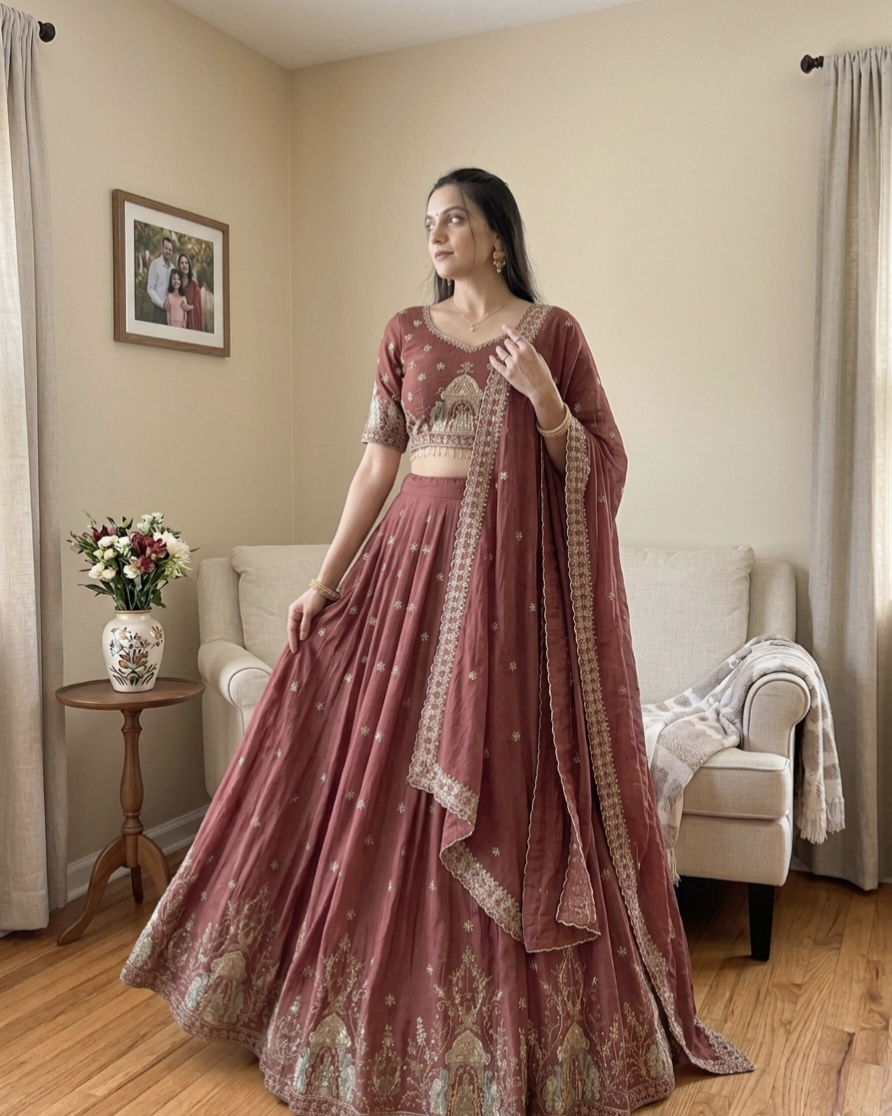 Premium Wedding Bridesmaid Lehenga Choli Collection