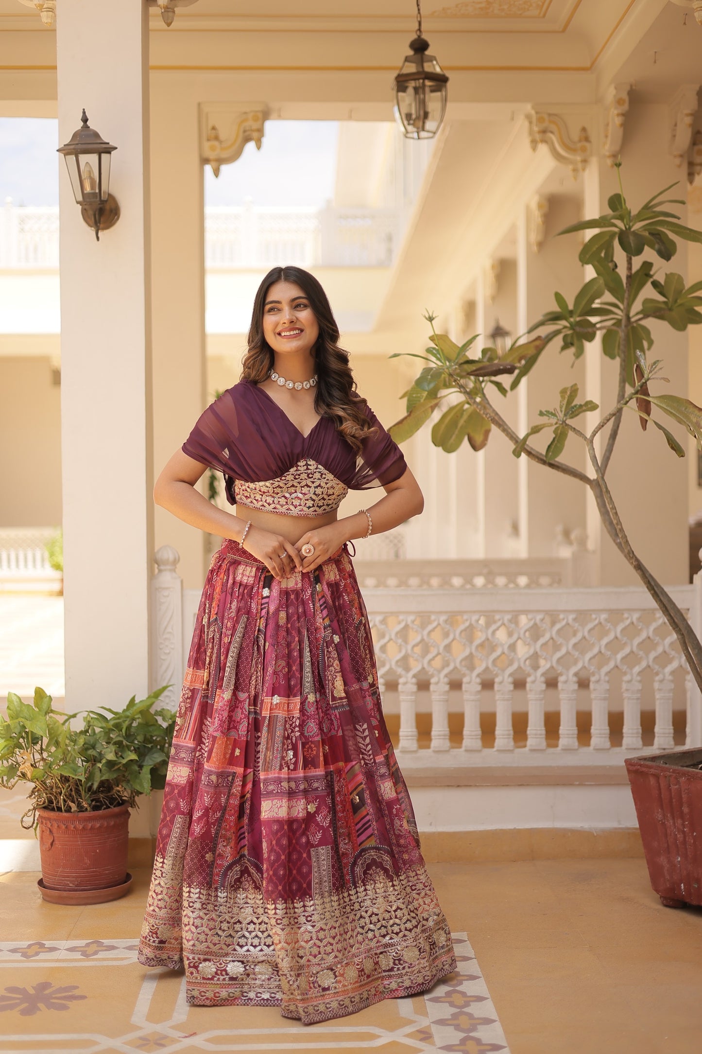 Premium Russian Silk Lehenga Choli