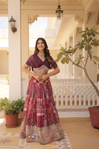 Premium Russian Silk Lehenga Choli
