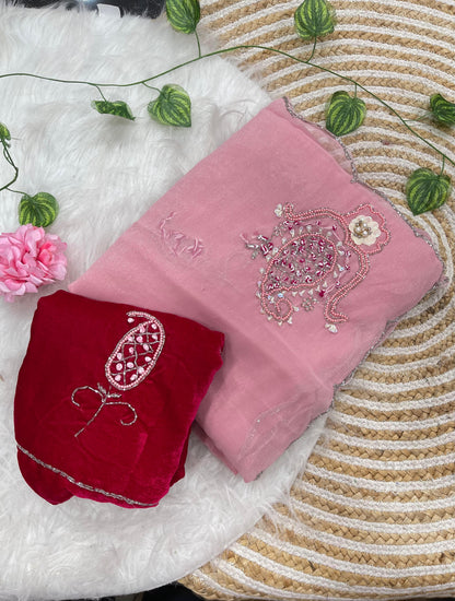 Maharani – Pure Shimmer Silk Saree