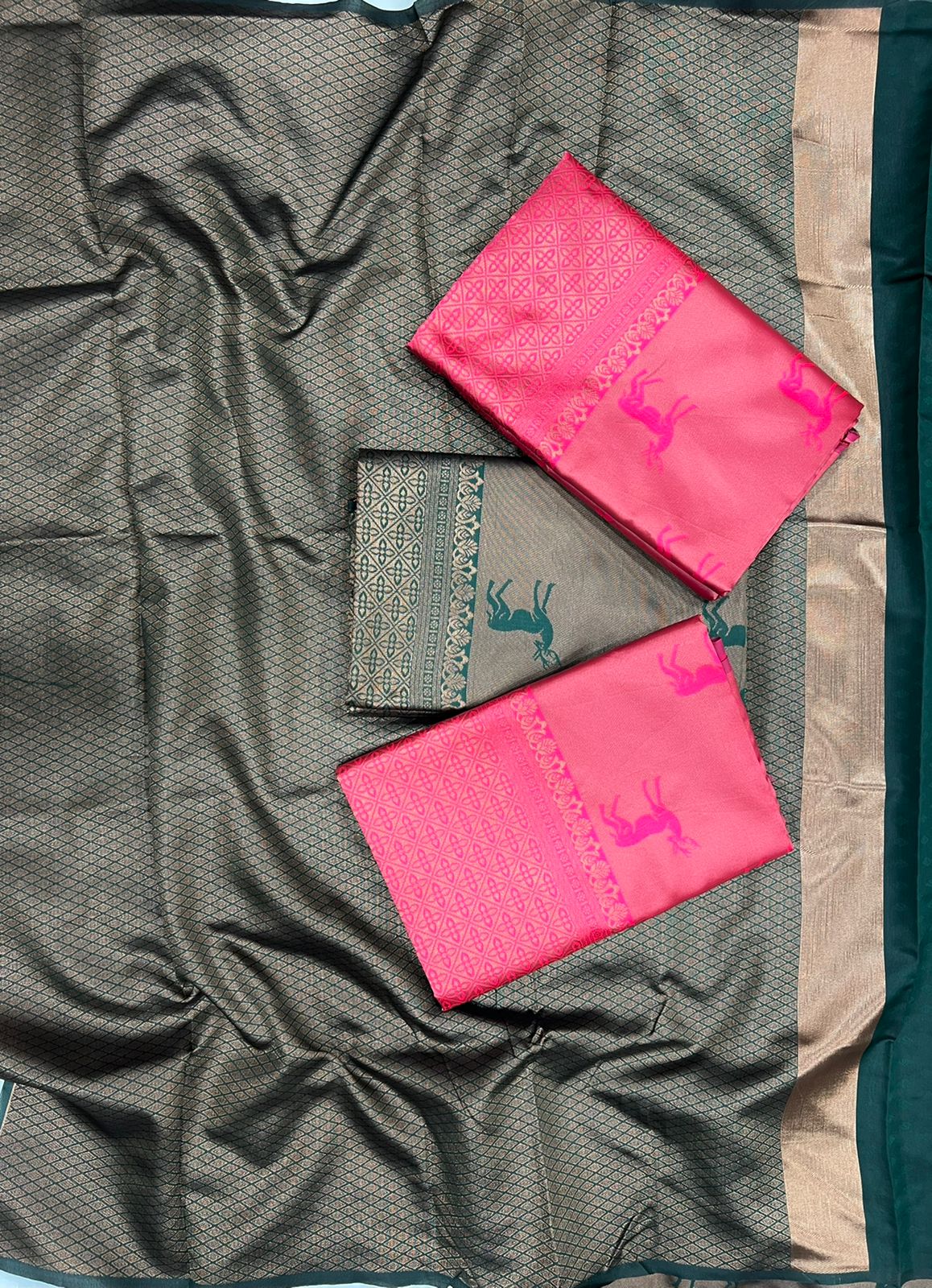 Wine Zari Silk Saree