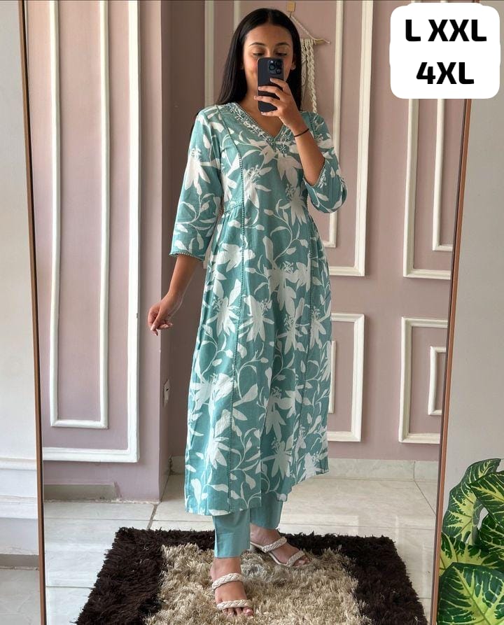 Best Seller Cotton Printed Kurti for Women | Daily & Casual Wear