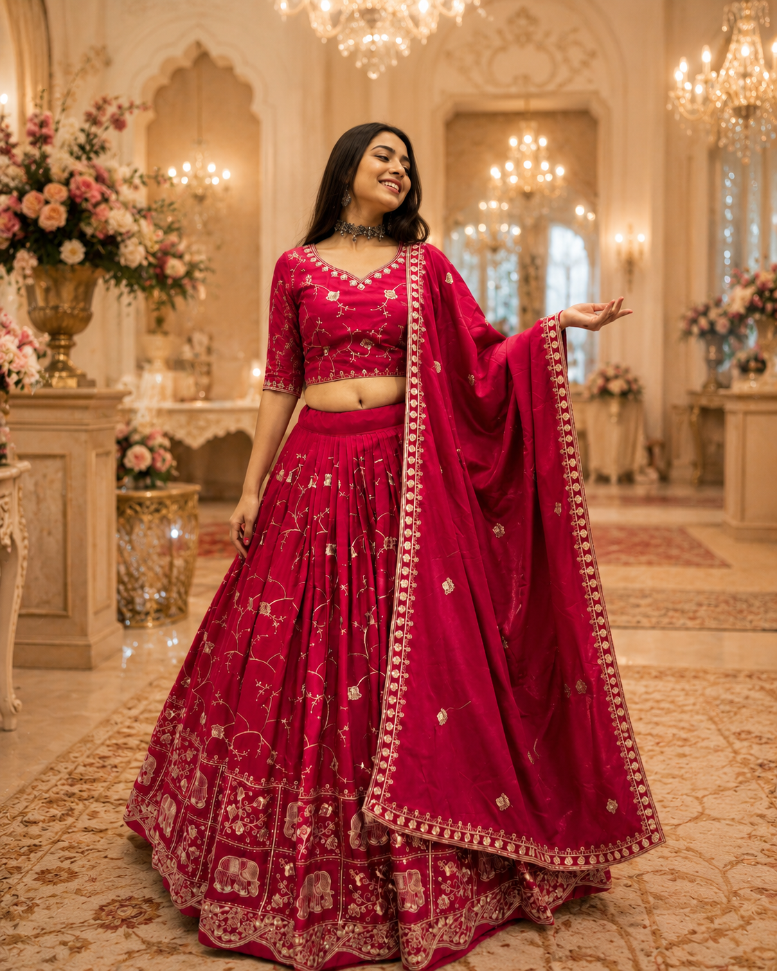 New Festival Special Crepe Silk Lehenga Choli Collection