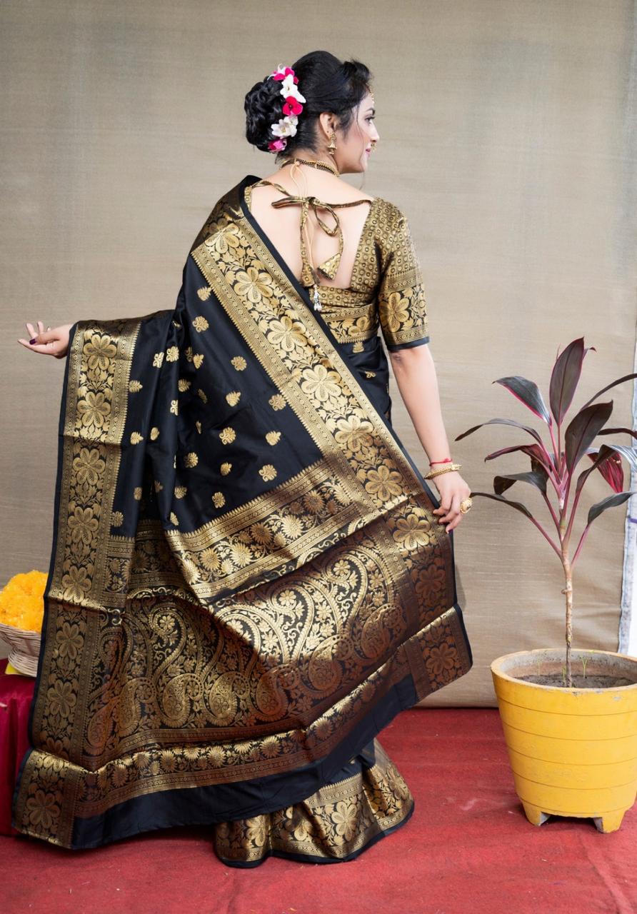 Elegant Zari Work Saree