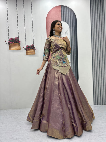 Festival Silk Satin Lehenga Choli