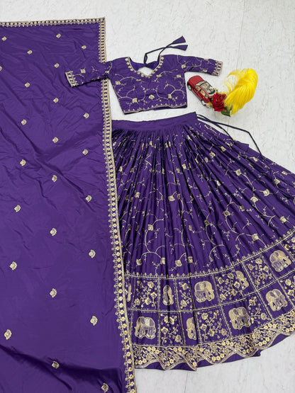 New Festival Special Crepe Silk Lehenga Choli Collection