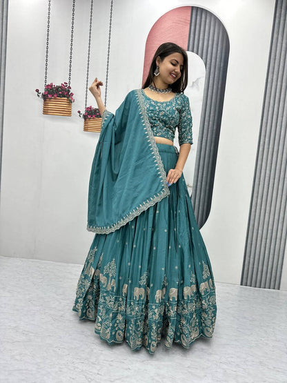Premium Festival Chinon Lehenga