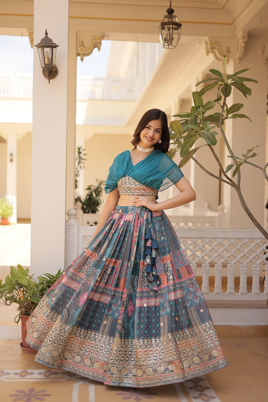 Premium Russian Silk Lehenga Choli
