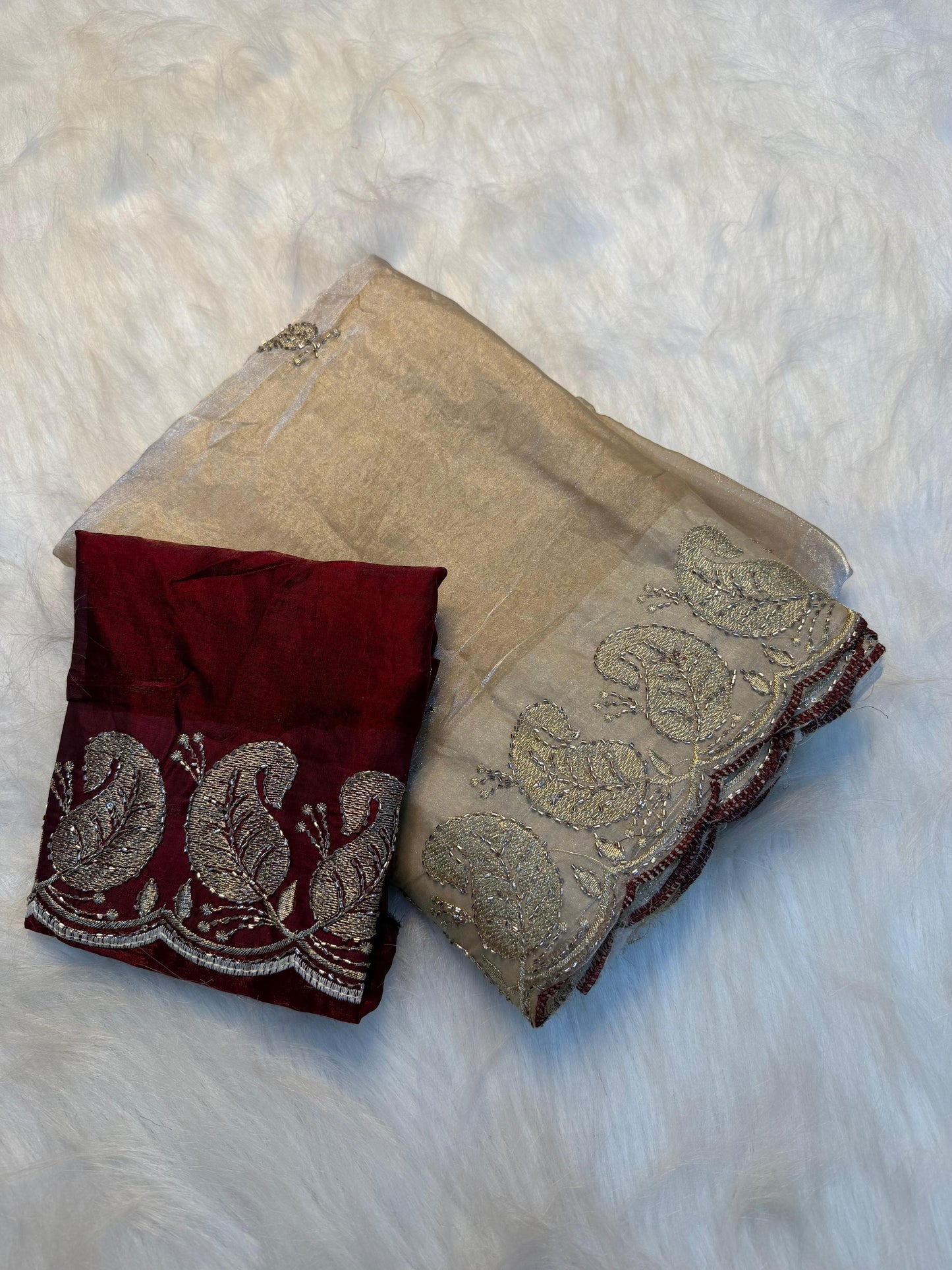 Soft Space Silk Saree With Zari & Sequins Work | Premium Designer Party Wear Saree
