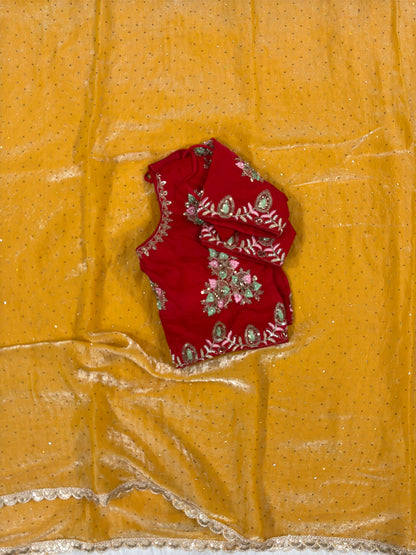 Sun Shine Fendy Silk Saree
