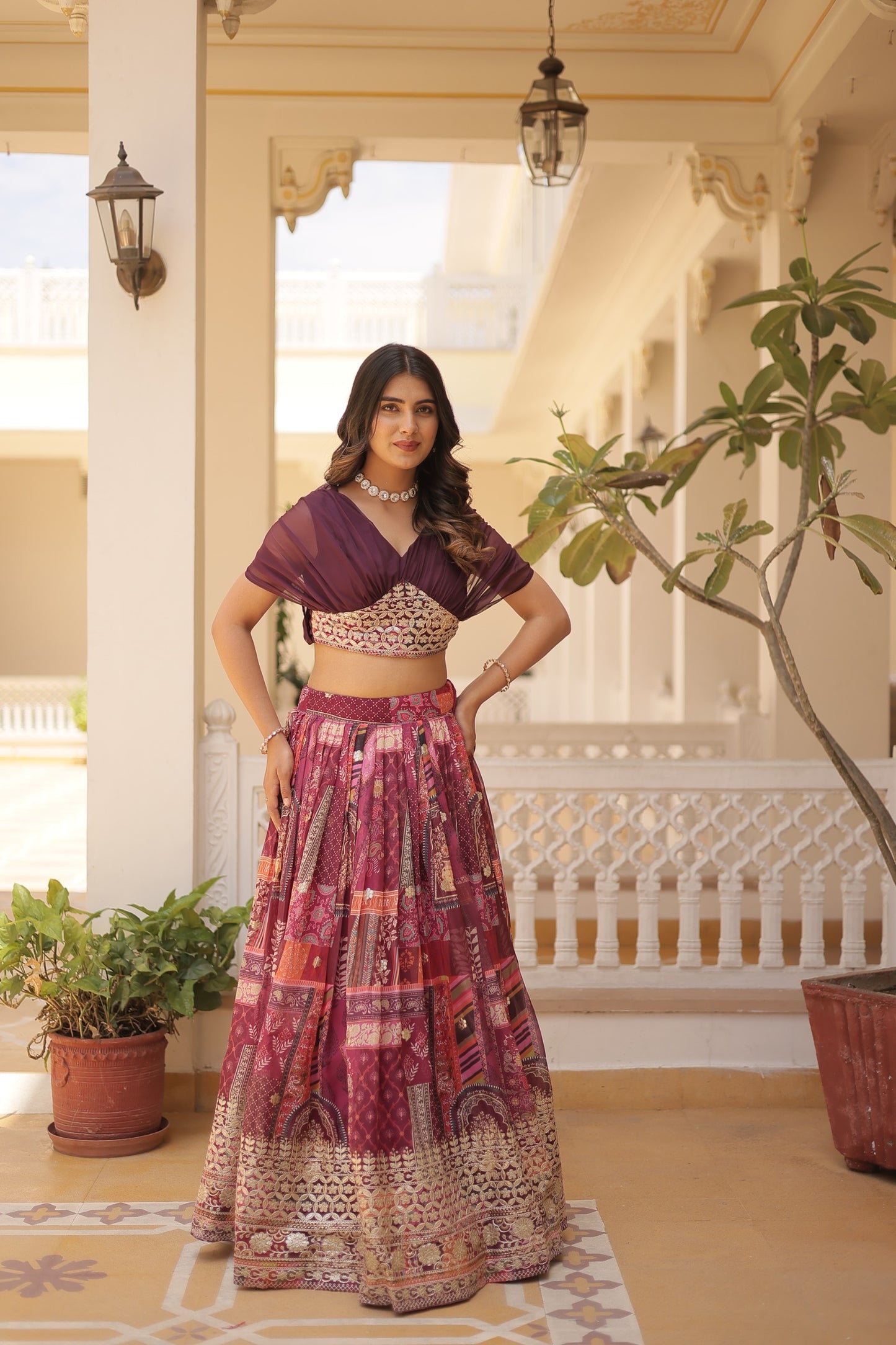 Premium Russian Silk Lehenga Choli