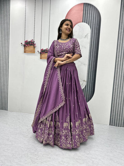 Premium Festival Chinon Lehenga