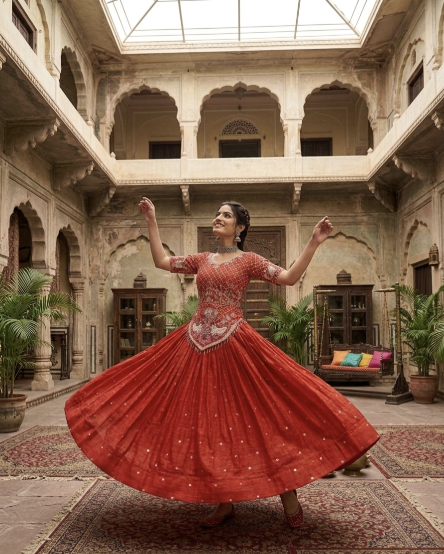 Royal Vichitra Silk Wedding Wear Lehenga Choli With Heavy Embroidery Work