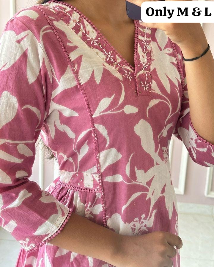 Best Seller Cotton Printed Kurti for Women | Daily & Casual Wear