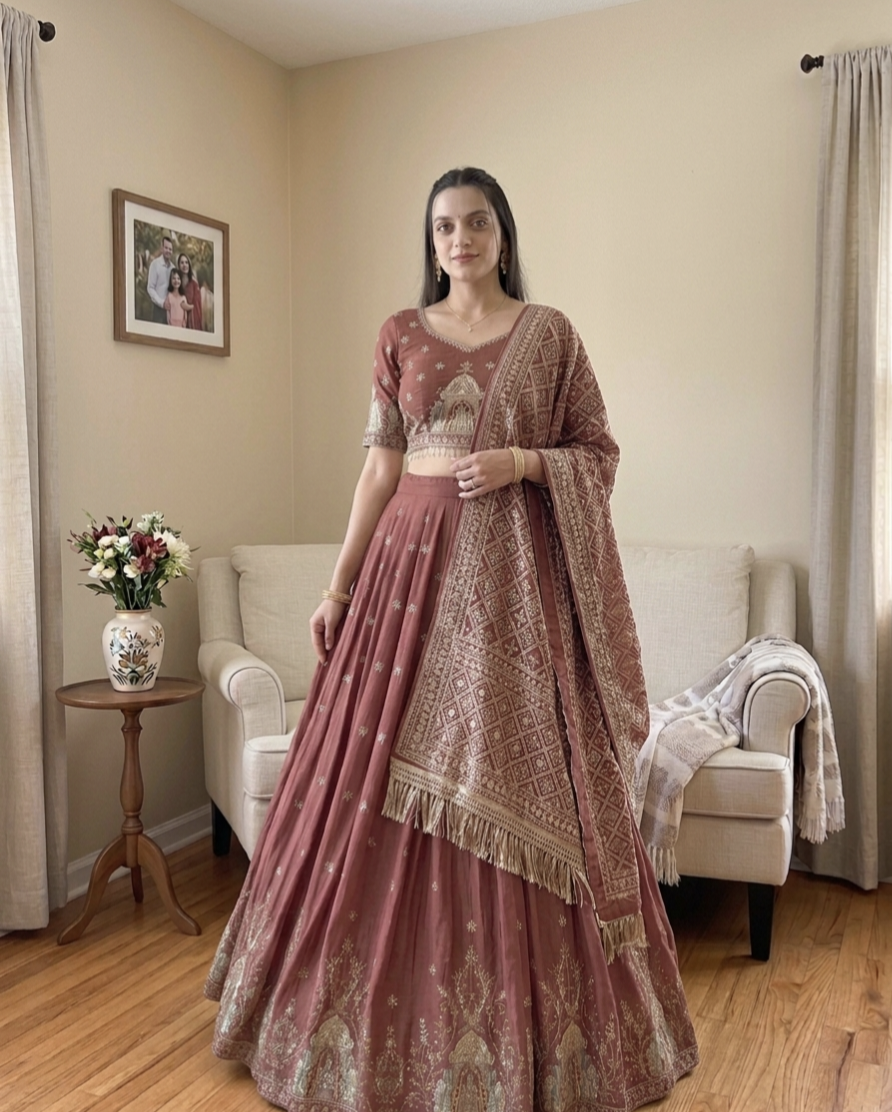 Premium Wedding Bridesmaid Lehenga Choli Collection