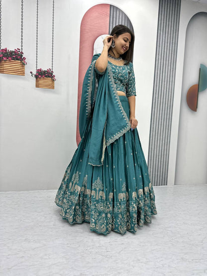 Premium Festival Chinon Lehenga