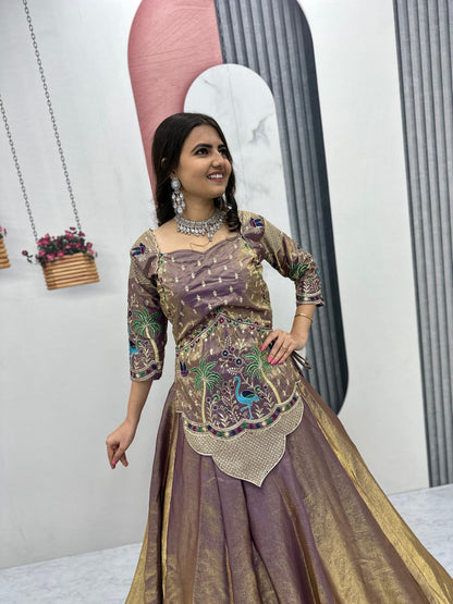 Festival Silk Satin Lehenga Choli
