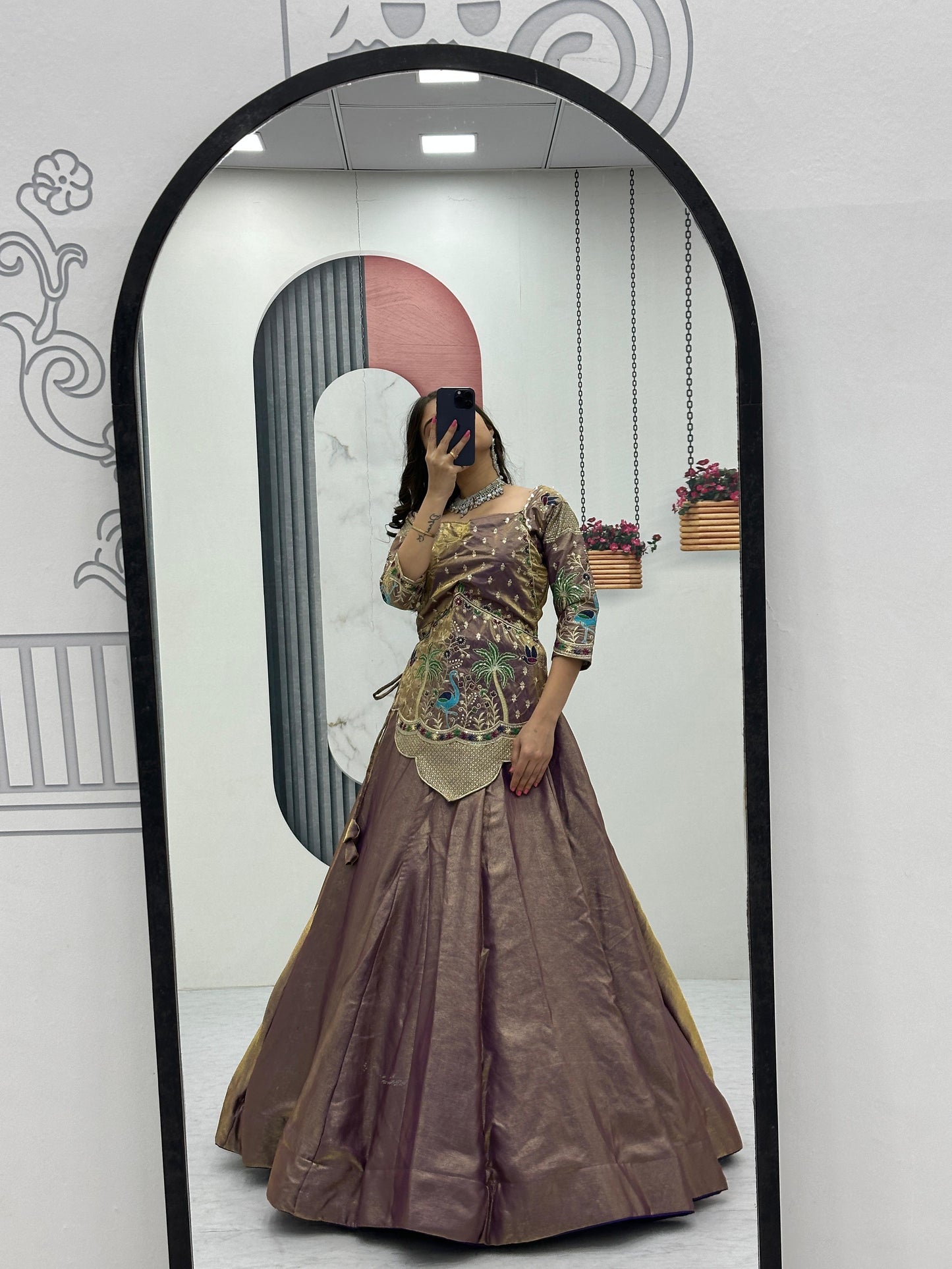 Festival Silk Satin Lehenga Choli