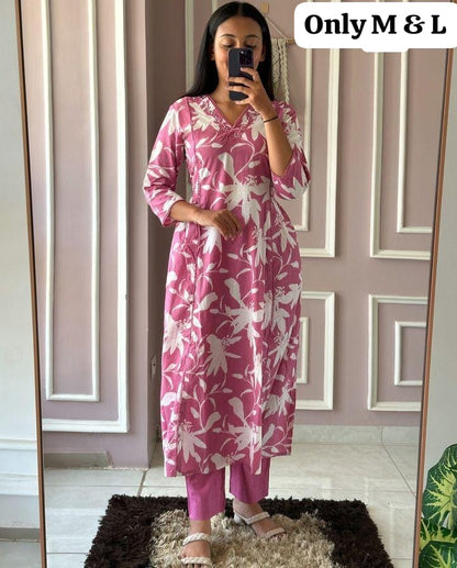 Best Seller Cotton Printed Kurti for Women | Daily & Casual Wear