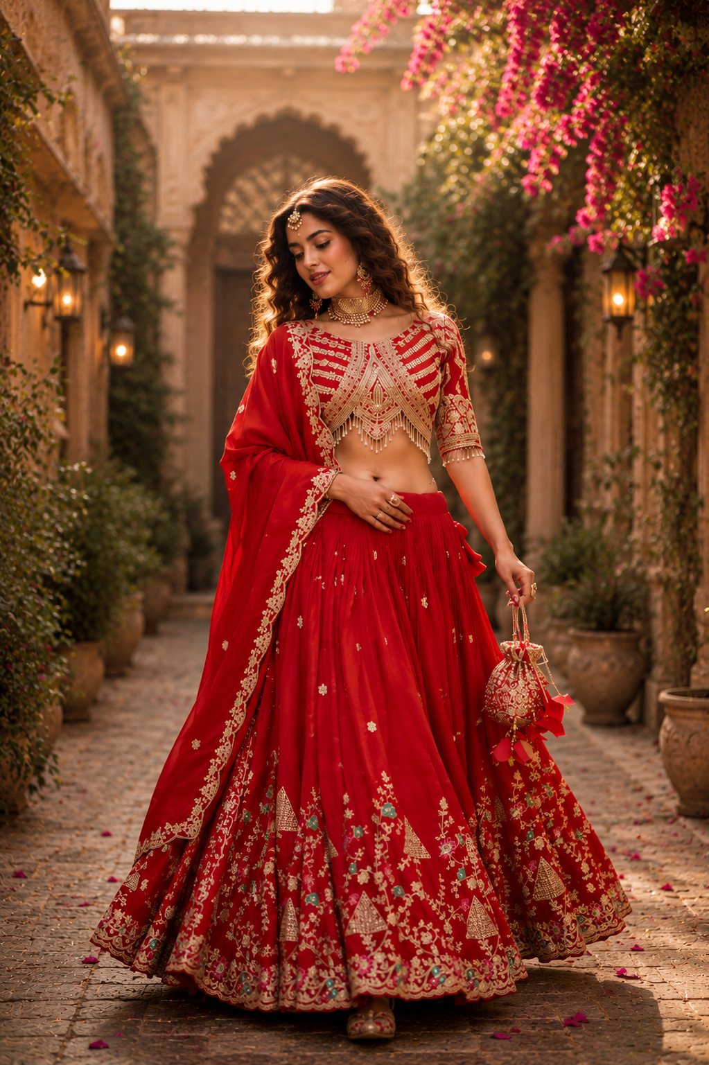 Designer Wedding Collection Lehenga Choli with Heavy Embroidery Work