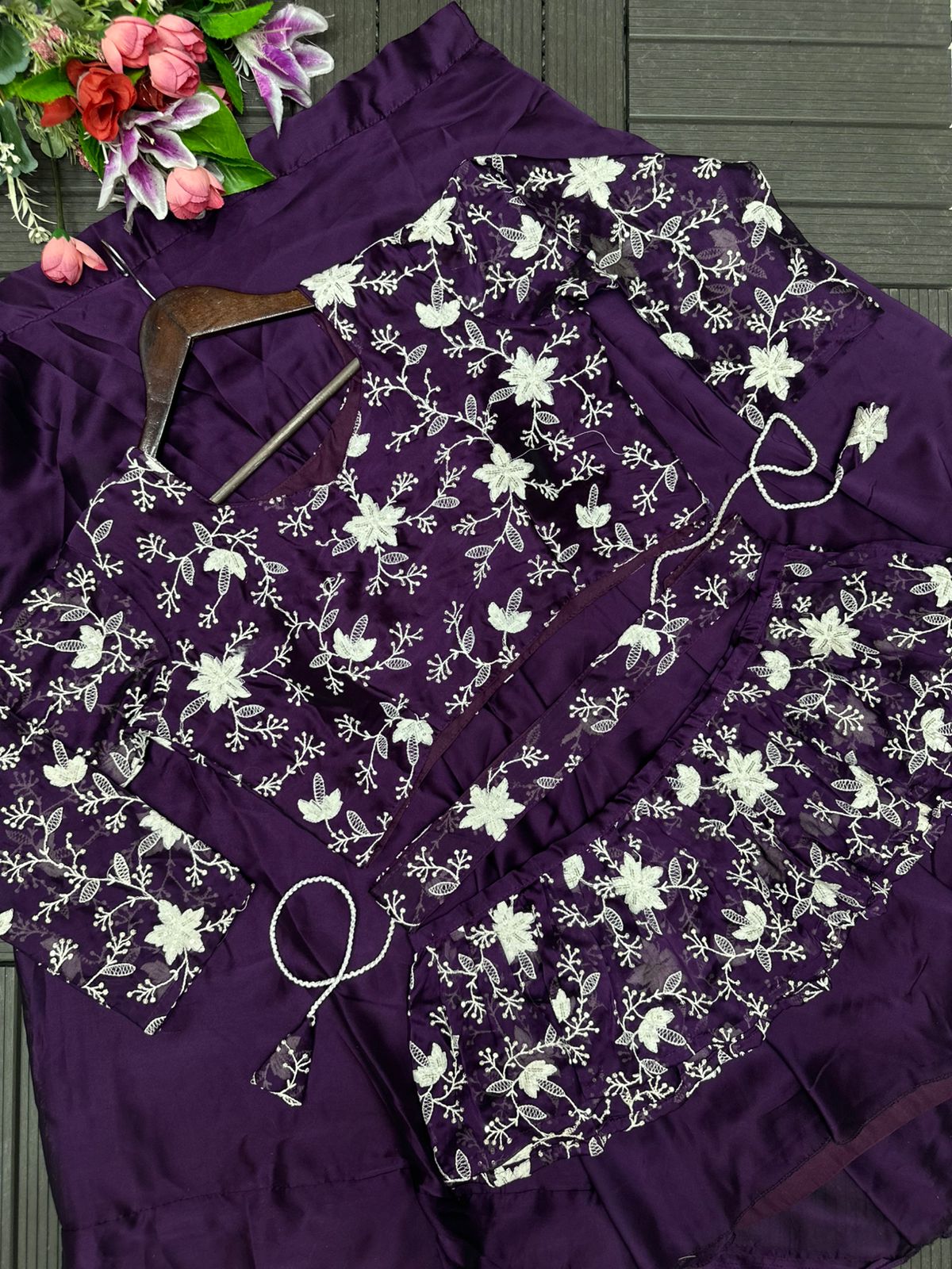 2-in-1 Party Wear Lehenga Set