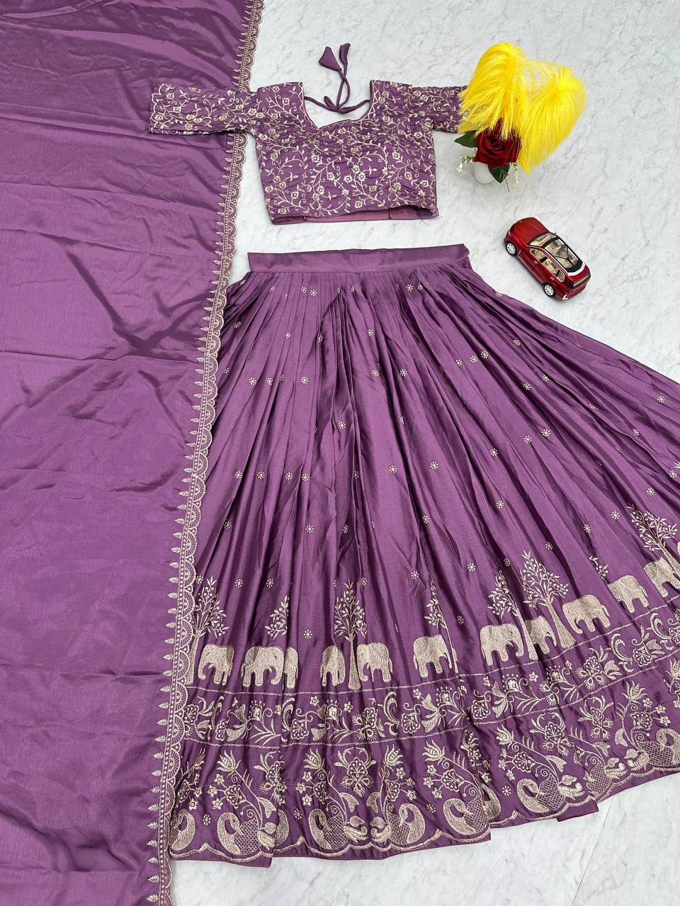 Premium Festival Chinon Lehenga