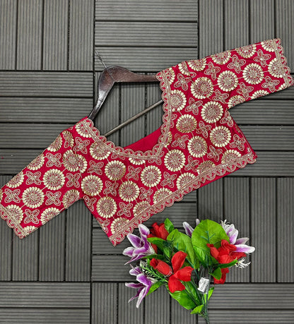 Pink Embroidery Digital Print Lehenga Choli