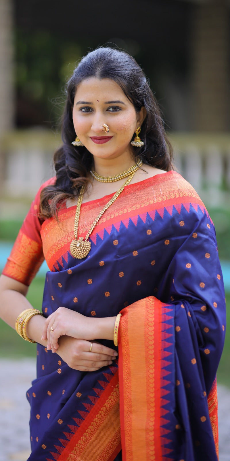 Kanji gadwal silk saree