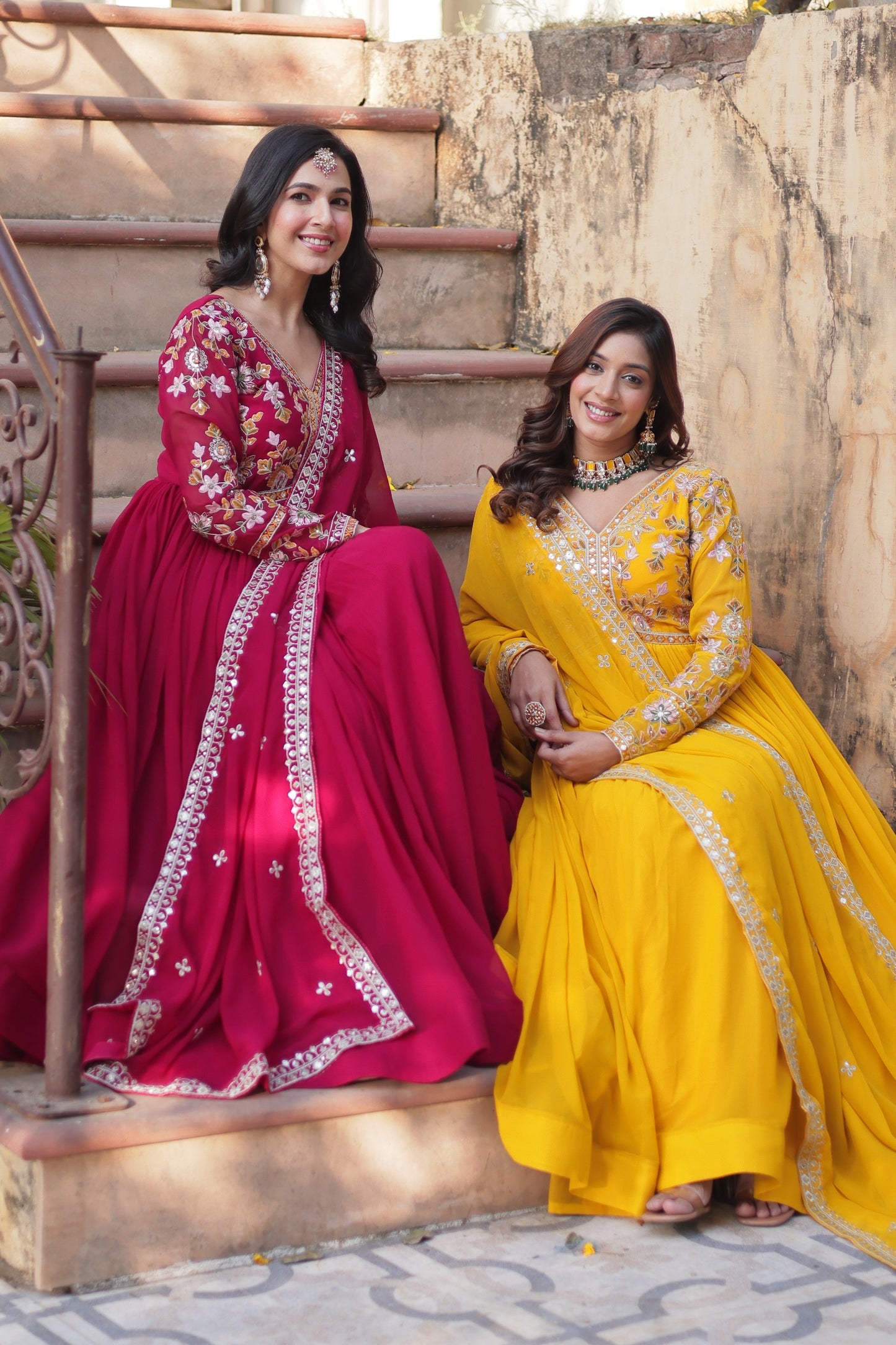 Premium Designer Gown With Dupatta