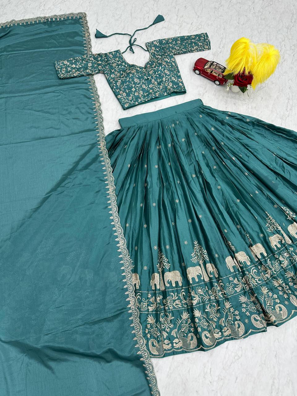 Premium Festival Chinon Lehenga