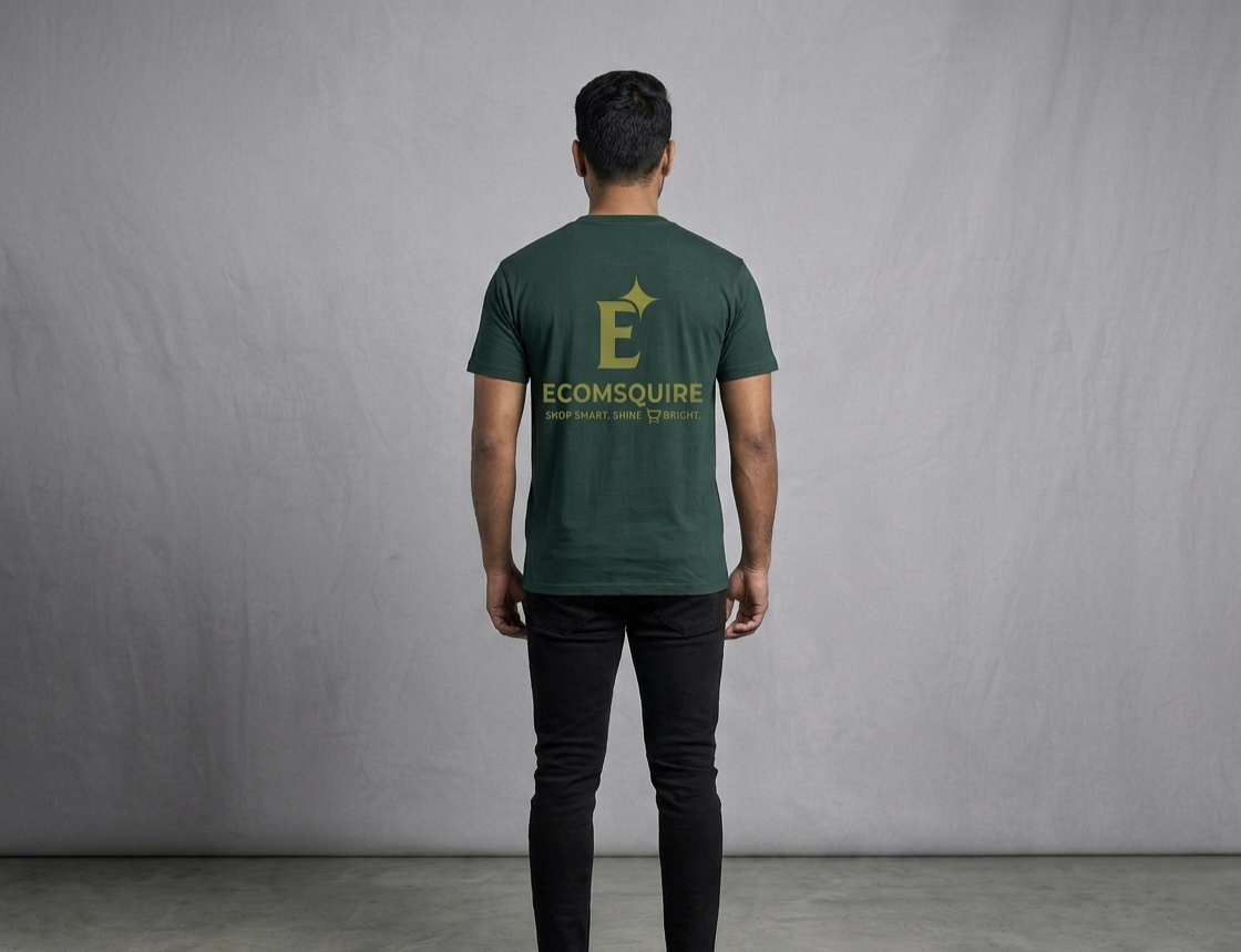 ECOMSQUIRE Premium Comfort Green T-Shirt