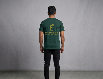 ECOMSQUIRE Premium Comfort Green T-Shirt