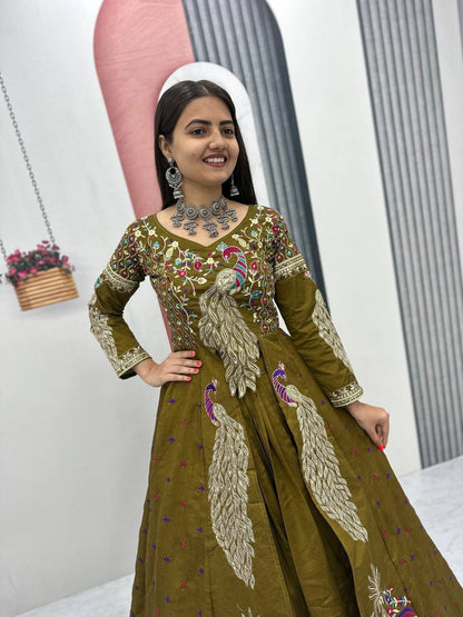 Festival Special Vichitra Lehenga Set