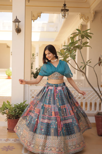 Premium Russian Silk Lehenga Choli
