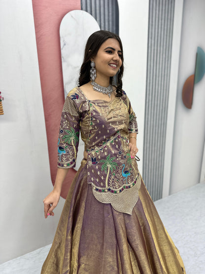Festival Silk Satin Lehenga Choli