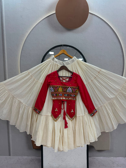 Navratri Special Hand Work Lehenga Choli | 9 Meter Flair