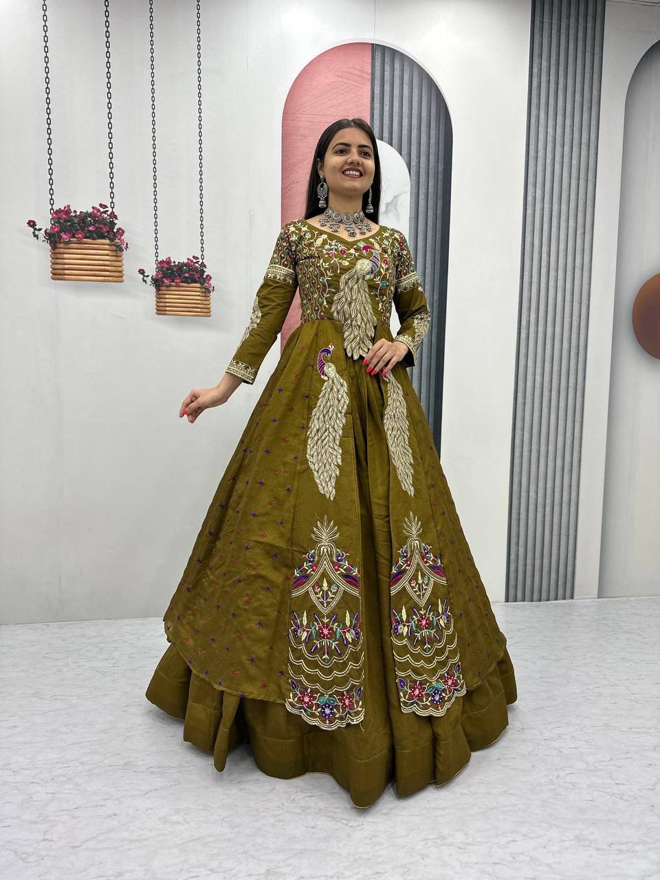 Festival Special Vichitra Lehenga Set