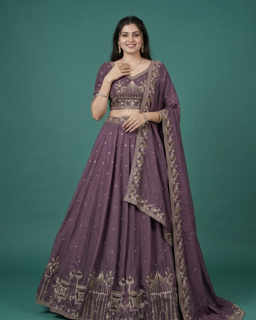 Premium Wedding Bridesmaid Lehenga Choli Collection
