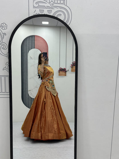 Festival Silk Satin Lehenga Choli