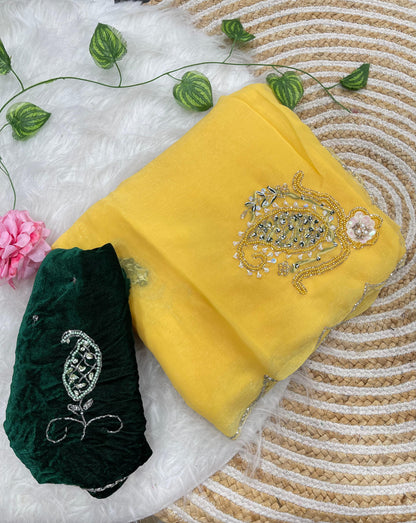 Maharani – Pure Shimmer Silk Saree