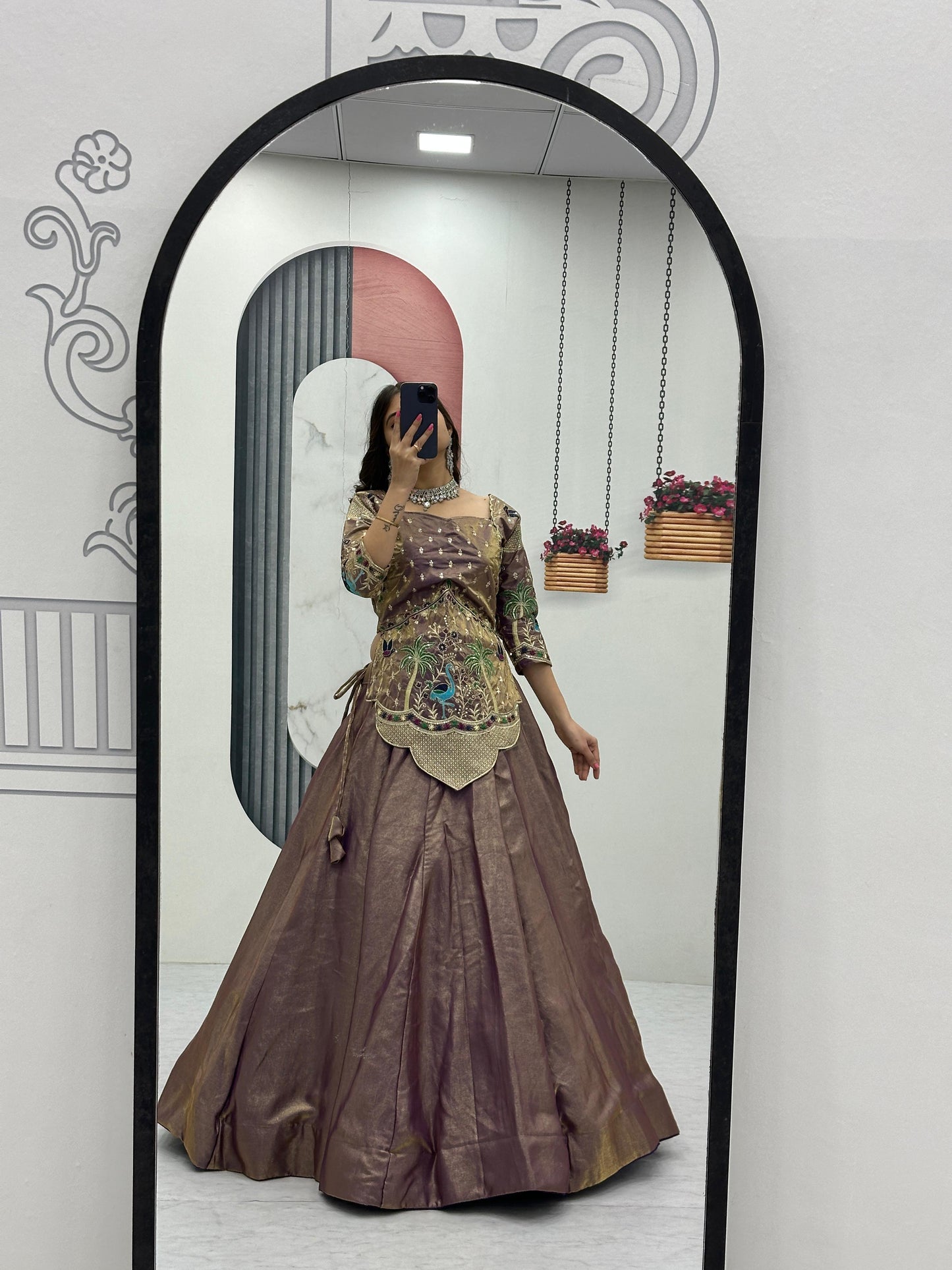 Festival Silk Satin Lehenga Choli
