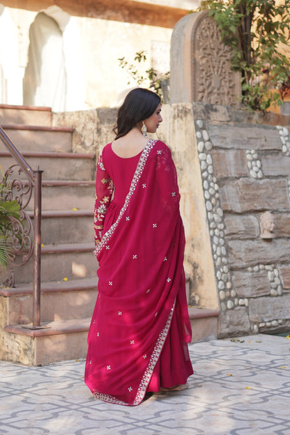 Premium Designer Gown With Dupatta