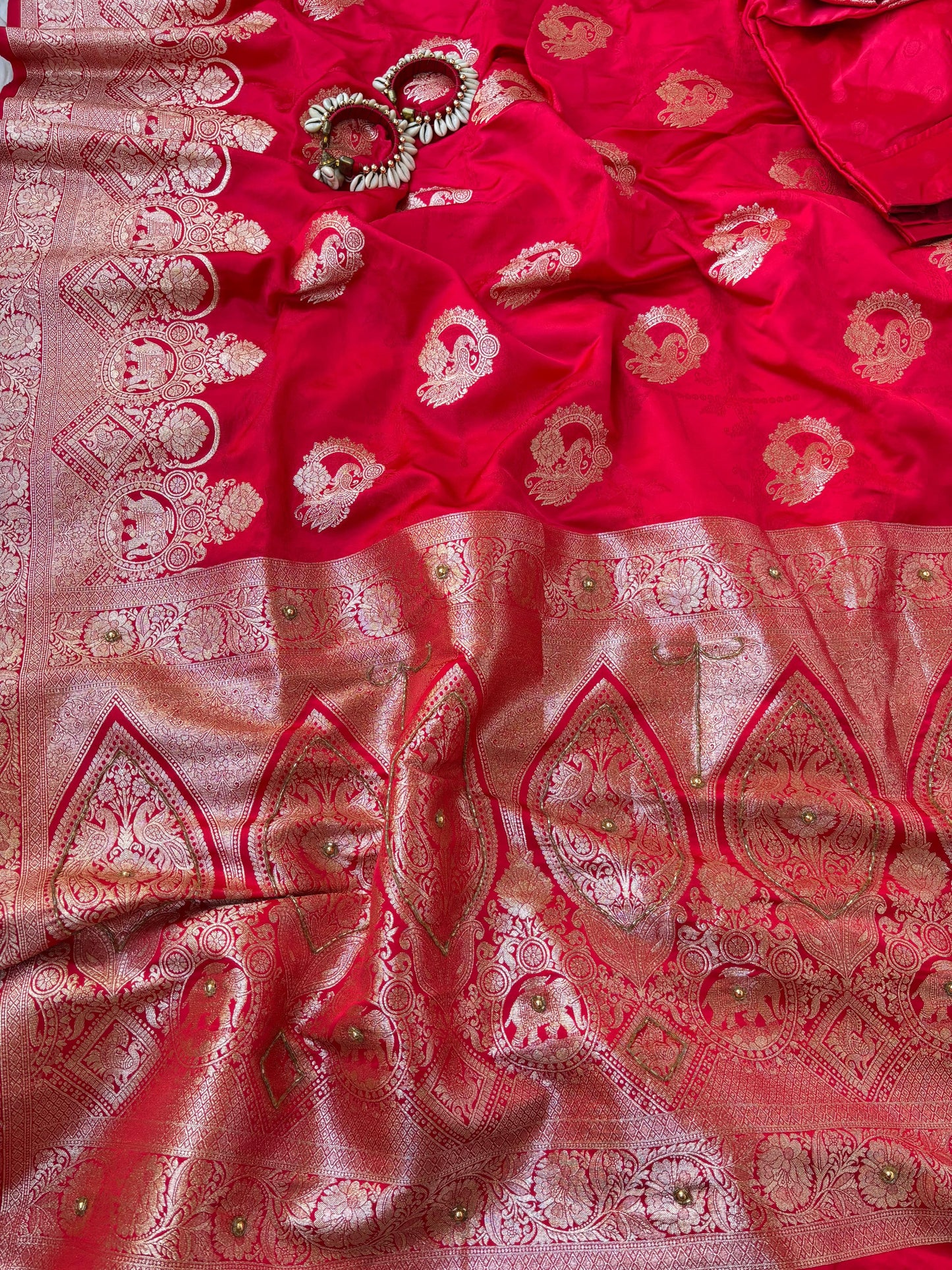 Jhanvi Rich Silk Saree – Pink