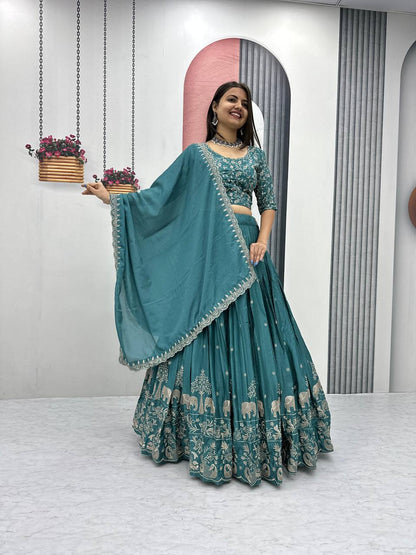 Premium Festival Chinon Lehenga