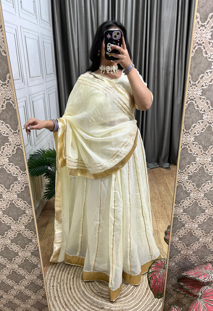 Wedding Special Crystal Silk Lehenga Choli