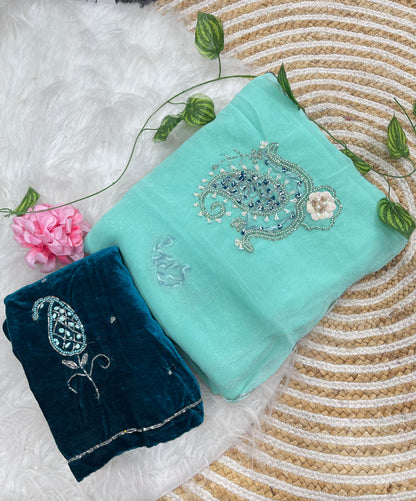 Maharani – Pure Shimmer Silk Saree