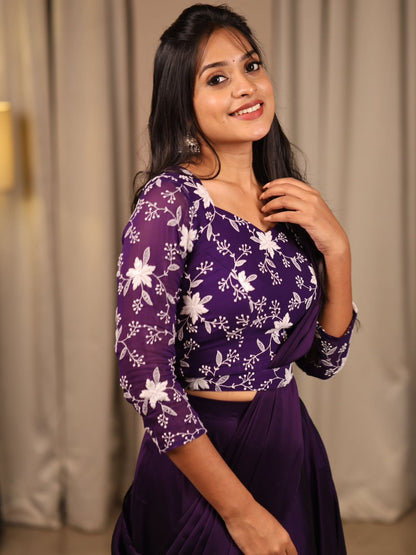 2-in-1 Party Wear Lehenga Set