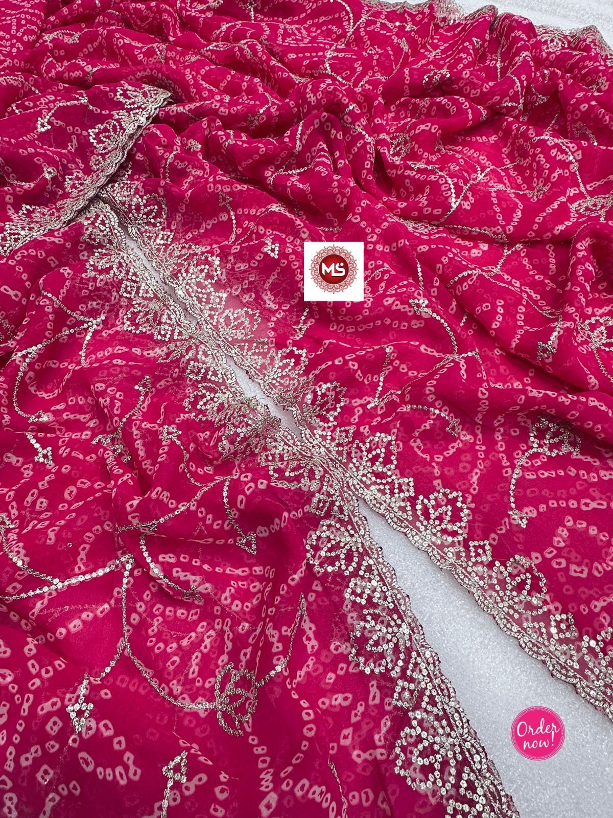 Heavy Embroidered Net Saree with Designer Blouse – Party & Wedding Wear (2 Colors)