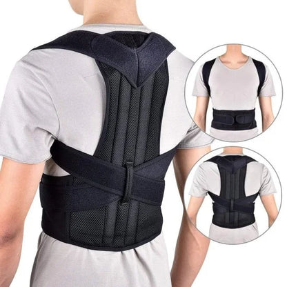 Heavy Back Support Posture Belt – Pain Relief & Spine Alignment