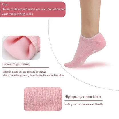 🧦 Spa Gel Socks – Soft, Smooth & Nourished Feet (1Pair)